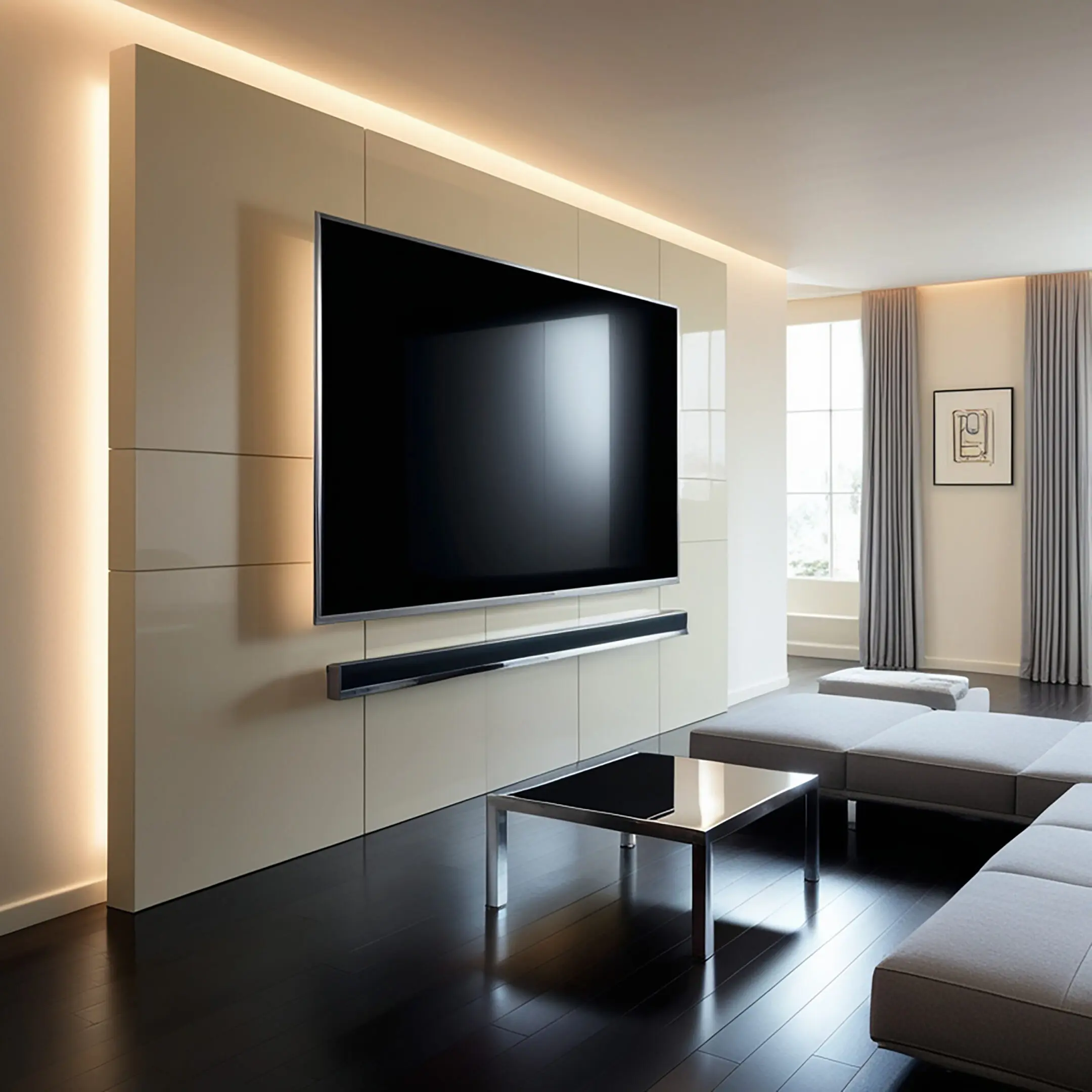 flat-screen-tv-is-mounted-wall-living-room (2)
