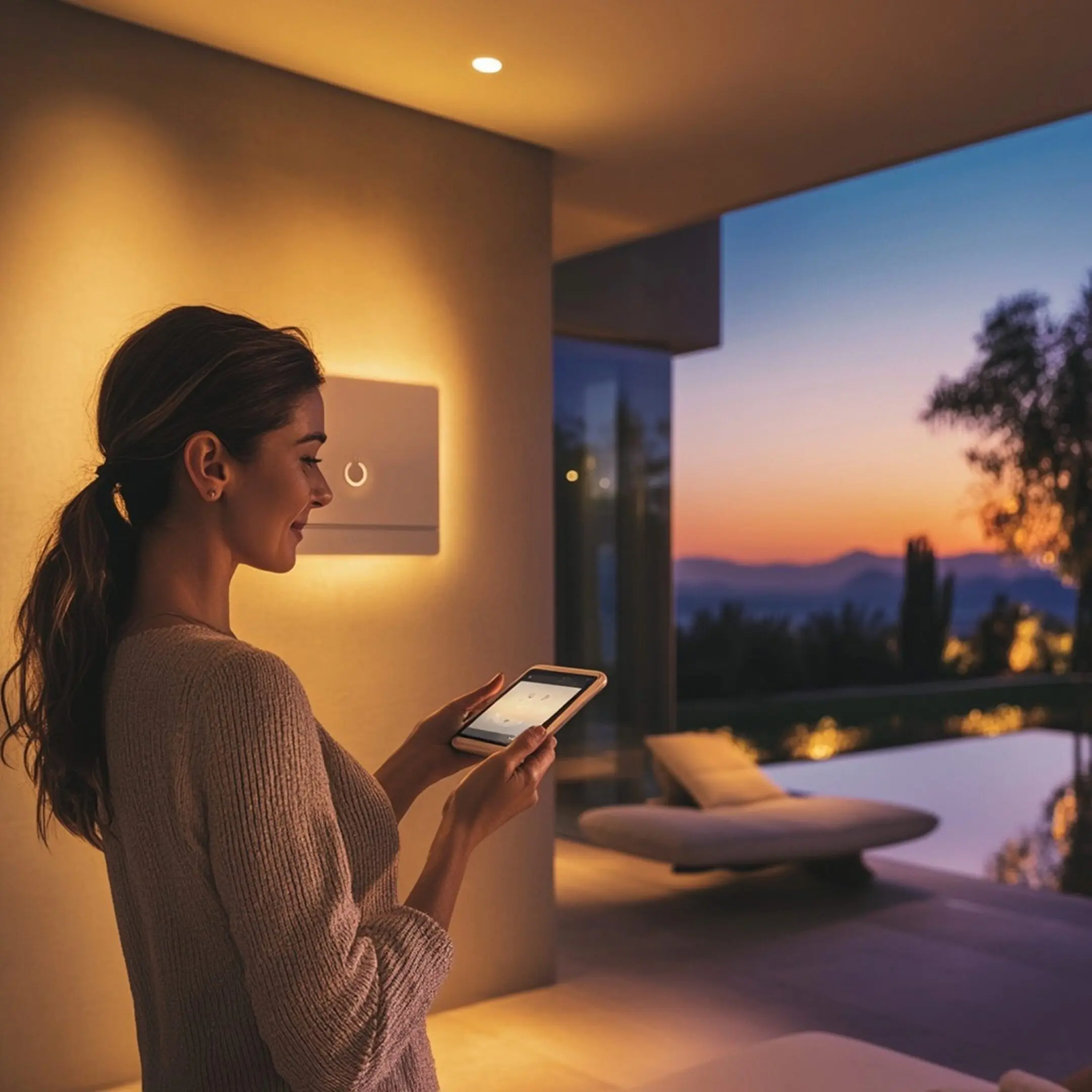 How about Smart Home Illumination at Night