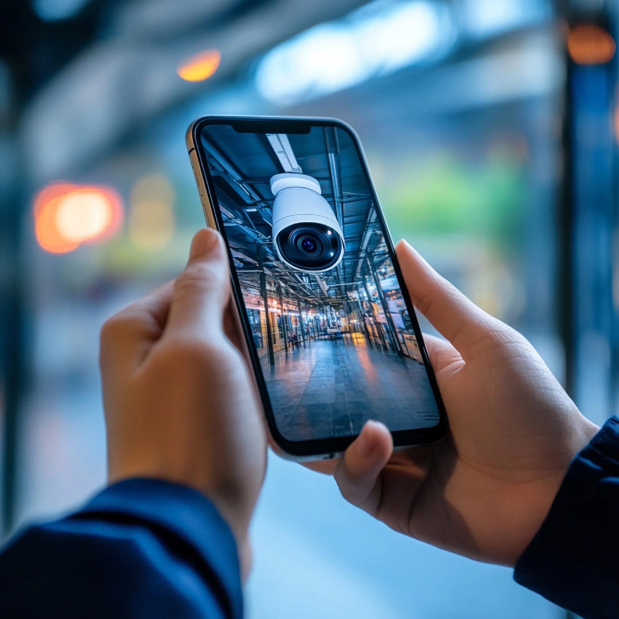 user-monitoring-live-footage-from-security-cameras-smartphone-tablet